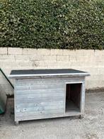 très grande niche pour chien en bois avec toit amovible, Enlèvement, Utilisé, Niche à chien