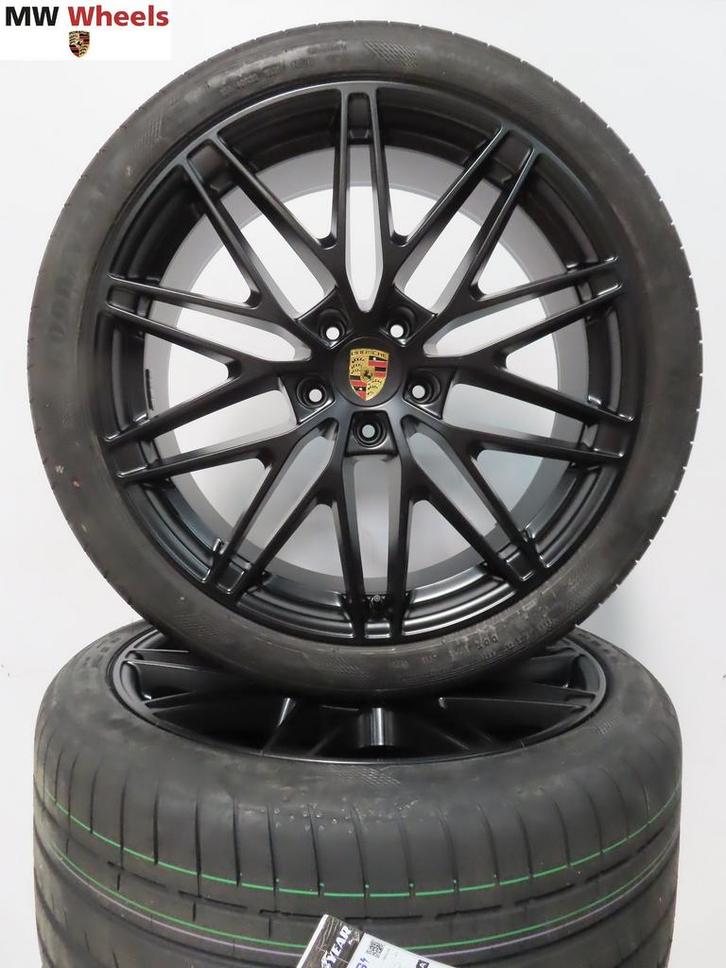 Porsche Macan 2025 EV 22 inch velgen zomerbanden nieuwe set, Auto-onderdelen, Banden en Velgen, Banden en Velgen, Zomerbanden