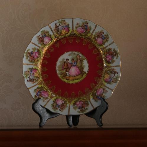 assiette décorative Fragonard Bavaria, Antiquités & Art, Antiquités | Assiettes décoratives & Carrelages, Enlèvement ou Envoi