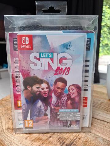 Let's Sing 2018 Nintendo Switch beschikbaar voor biedingen