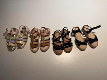 Sandalen maat 38 (4 paar) beschikbaar voor biedingen