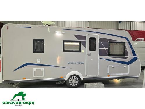CARAVELAIR ARTICA 496 FAMILY, Caravans en Kamperen, Caravans, Bedrijf, tot en met 6, 1000 - 1250 kg, Caravelair, 5 tot 6 meter