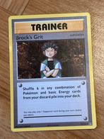 Trainer brock’s grit, Hobby en Vrije tijd, Verzamelkaartspellen | Pokémon, Zo goed als nieuw, Verzenden