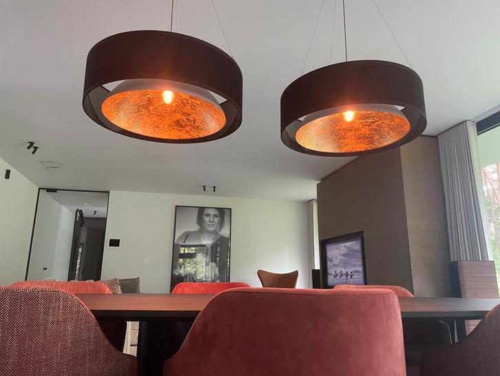 Design lusters, Huis en Inrichting, Lampen | Hanglampen, Zo goed als nieuw, Ophalen