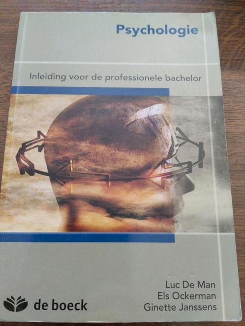 De Man - Inleiding prof. Bachelor psychologie, Boeken, Schoolboeken, Zo goed als nieuw, Nederlands, Ophalen of Verzenden
