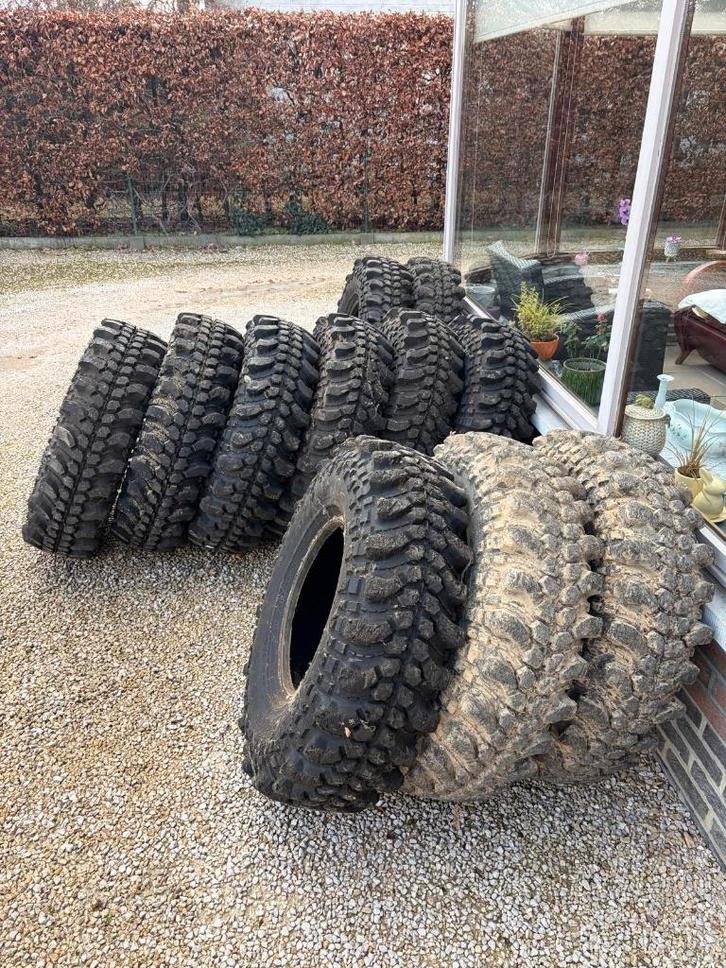 Silverstone MT 117 Xtreme (bandenpakket), Auto-onderdelen, Banden en Velgen, Band(en), 16 inch, Terreinwagen, Gebruikt, Ophalen