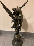 bronzen  beeld Mercie ' Gloria Victie ', Enlèvement, Bronze