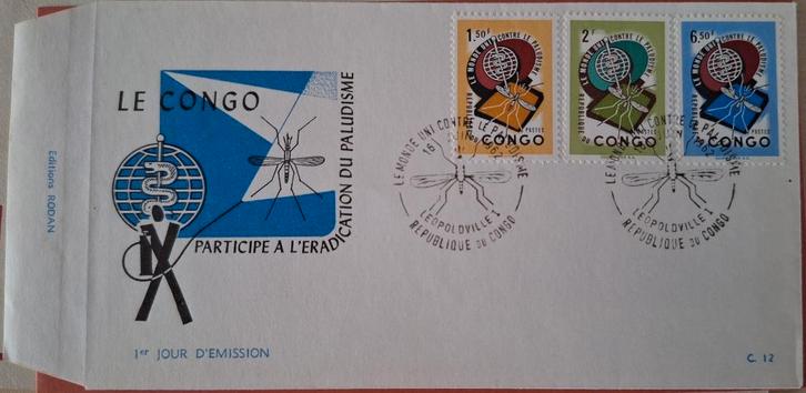 Timbre du FDC Congo, Timbres & Monnaies, Timbres | Afrique, Autres pays, Enlèvement
