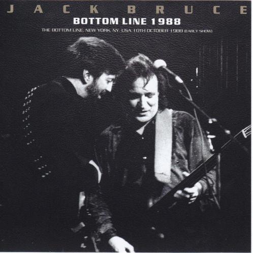 CD Jack BRUCE - Live Bottom Line 1988, CD & DVD, CD | Rock, Neuf, dans son emballage, Pop rock, Envoi