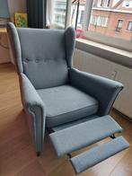 Fauteuil inclinable ikea strandmon gris., Ophalen, Zo goed als nieuw