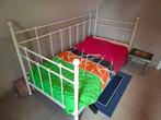 Eenpersoonsbed, Huis en Inrichting, Slaapkamer | Bedden, Ophalen, 90 cm, Eenpersoons, Wit