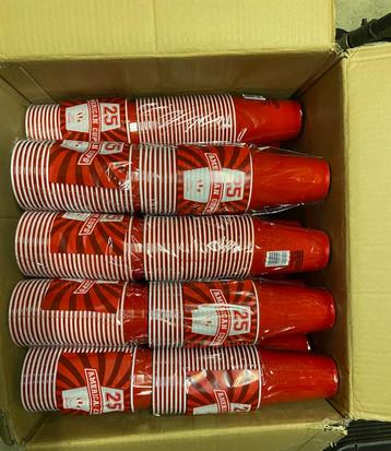 950X RED CUPS 0,5L beschikbaar voor biedingen