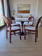 Prachtige vintage stoelen van Niels Koefoed., Huis en Inrichting, Stoelen, Ophalen, Hout, Vintage, Zo goed als nieuw