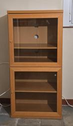 bibliothèque, vitrine ou meuble hi-fi en parfait état, Maison & Meubles, 25 à 50 cm, Avec porte(s), Comme neuf, Enlèvement