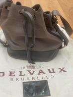 Delvaux strop tas, Handtassen en Accessoires, Tassen | Damestassen, Ophalen of Verzenden, Zo goed als nieuw, Bruin, Schoudertasje