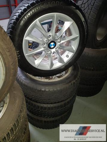 BMW F20 winterwielen winterbanden 205-55-16 run flat bridges beschikbaar voor biedingen