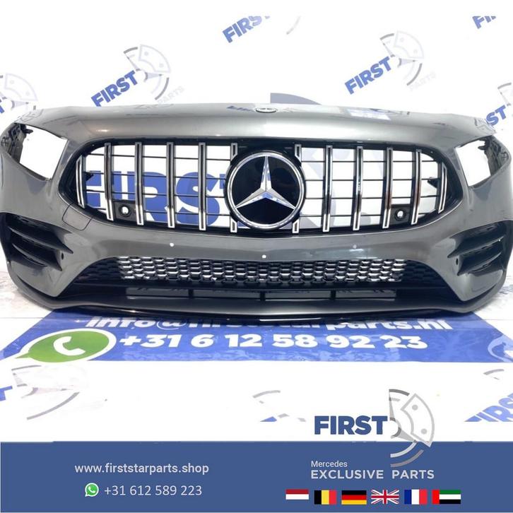 W177 V177 Mercedes A KLASSE SEDAN AMG LINE VOORBUMPER BERG G, Auto-onderdelen, Carrosserie, Bumper, Mercedes-Benz, Voor, Gebruikt
