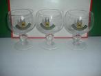 3 oude bierglazen Maredsous, brij. Duvel, € 1,50 stuk, Verzamelen, Ophalen of Verzenden, Zo goed als nieuw, Glas of Glazen, Duvel