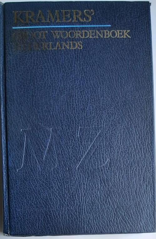 KRAMERS' Groot Woordenboek Nederlands, Boeken, Encyclopedieën, Zo goed als nieuw, Complete serie, Overige onderwerpen, Ophalen