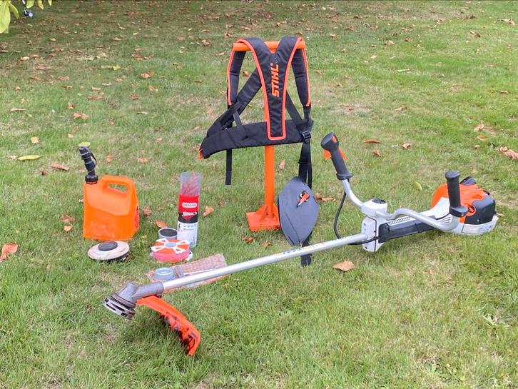 Stihl FS460C + ‘Oregon JetFit’ maaikop + TOPCONDITIE!!!, Tuin en Terras, Bosmaaiers, Zo goed als nieuw, Benzine, Ophalen