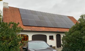 Volledige zonnepaneelinstallatie (panelen + omvormers etc) beschikbaar voor biedingen