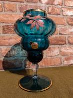 Vase vintage opaline italienne, Antiquités & Art, Antiquités | Verre & Cristal, Enlèvement ou Envoi