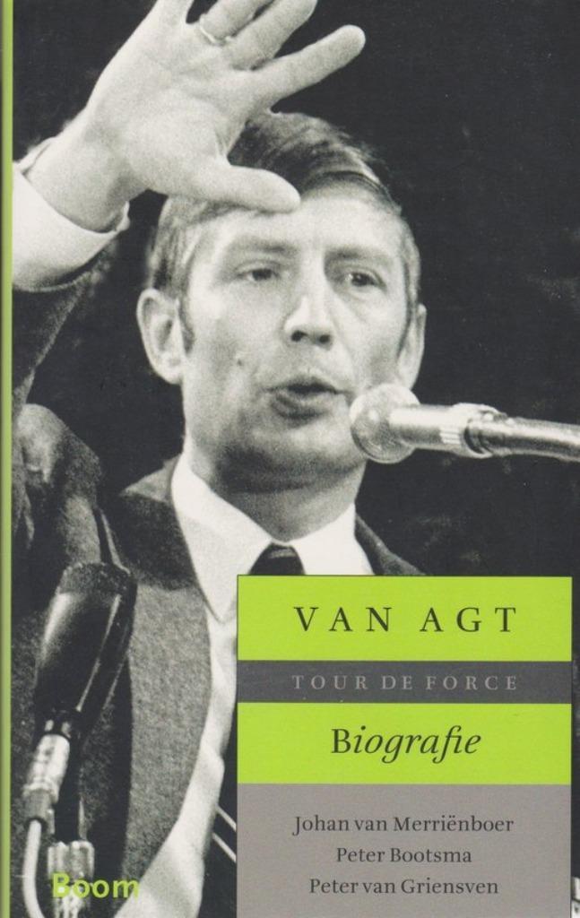 Te Koop Boek VAN AGT Biografie Merriënboer Bootsma, Boeken, Biografieën, Zo goed als nieuw, Politiek, Ophalen of Verzenden
