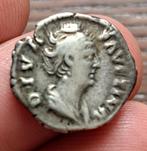 Faustina Senior - Denarius CERES (Rome), Ophalen of Verzenden, Overige landen, Losse munt, Zilver