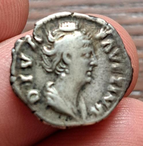 Faustina Senior - Denarius CERES (Rome), Postzegels en Munten, Munten | Europa | Niet-Euromunten, Losse munt, Overige landen, Zilver