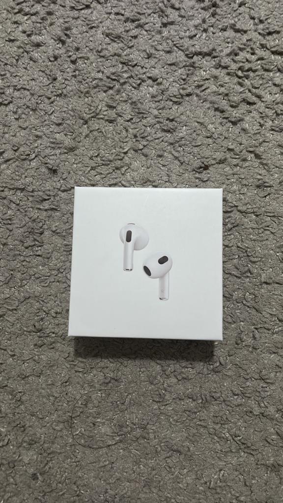 Apple Airpod 3e génération, Télécoms, Téléphonie mobile | Écouteurs, Neuf, Intra-auriculaires (Earbuds), Bluetooth, Enlèvement ou Envoi