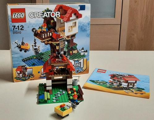 Lego creator boomhuis 3-in-1 (31010) (zie foto's), Enfants & Bébés, Jouets | Duplo & Lego, Comme neuf, Lego, Ensemble complet