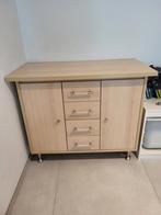 Verzorgingstafel, commode met lades en deurtjes, Huis en Inrichting, Ophalen, 100 tot 150 cm, Zo goed als nieuw, Met deur(en)