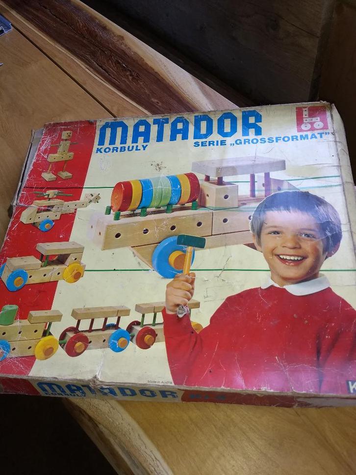 Matador ki 3 houten speelgoed, Kinderen en Baby's, Speelgoed | Houten speelgoed, Gebruikt, Overige typen, Ophalen of Verzenden