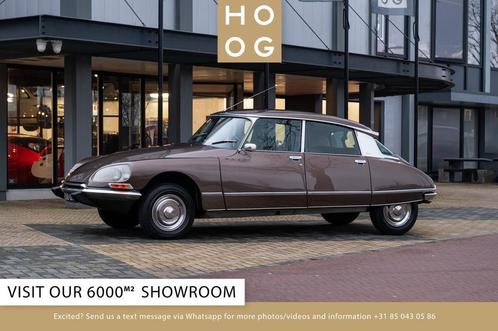 Citroën DS 2.3 Pallas semi automatic (bj 1972), Auto's, Oldtimers, Bedrijf, Te koop, Lederen bekleding, Citroën, Benzine, Berline