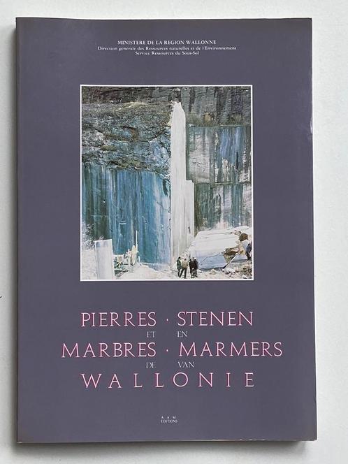 Pierres et marbres de Wallonie éditions AAM, Livres, Art & Culture | Architecture, Utilisé, Architectes