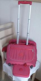 Kipling Trolley en pennenset 100 pennen + apen, Gebruikt, Overige kleuren, Aktetas of Boekentas, 30 tot 40 cm