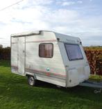 Keuringsvrije 750kg caravan 2002, luifel, Caravans en Kamperen, Mobilhomes, Standaard zit, Ringverwarming, Particulier, Koelkast