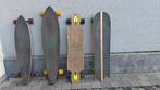 longboards 4 stuks, Sports & Fitness, Skateboard, Enlèvement, Utilisé, Autres types, Longboard