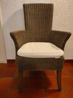 Rotan stoel met armleuningen, Autres couleurs, Comme neuf, Deux, Enlèvement