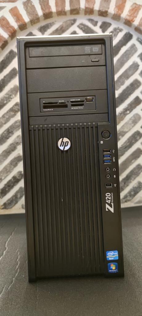 Workstation HP Z420 Xeon E5-2670 16x2.6GHz 64Gb RAM, SSD+HDD, Computers en Software, Overige Computers en Software, Gebruikt, Ophalen of Verzenden