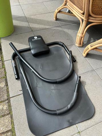 Buikspiertrainer fitnesstoestel