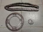 yamaha virago 125/250 kettingset 13-45 tanden, Ophalen of Verzenden, Gebruikt