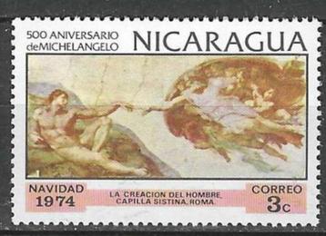 Nicaragua 1974 - Yvert 984 - Michelangelo (PF) beschikbaar voor biedingen