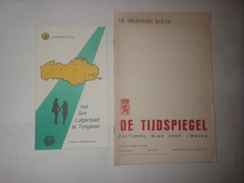 Sint-Lutgartpad Tongeren, Eburonen route door Zuid-Limburg, Boeken, Reisgidsen, Gelezen, Fiets- of Wandelgids, Benelux, Overige merken