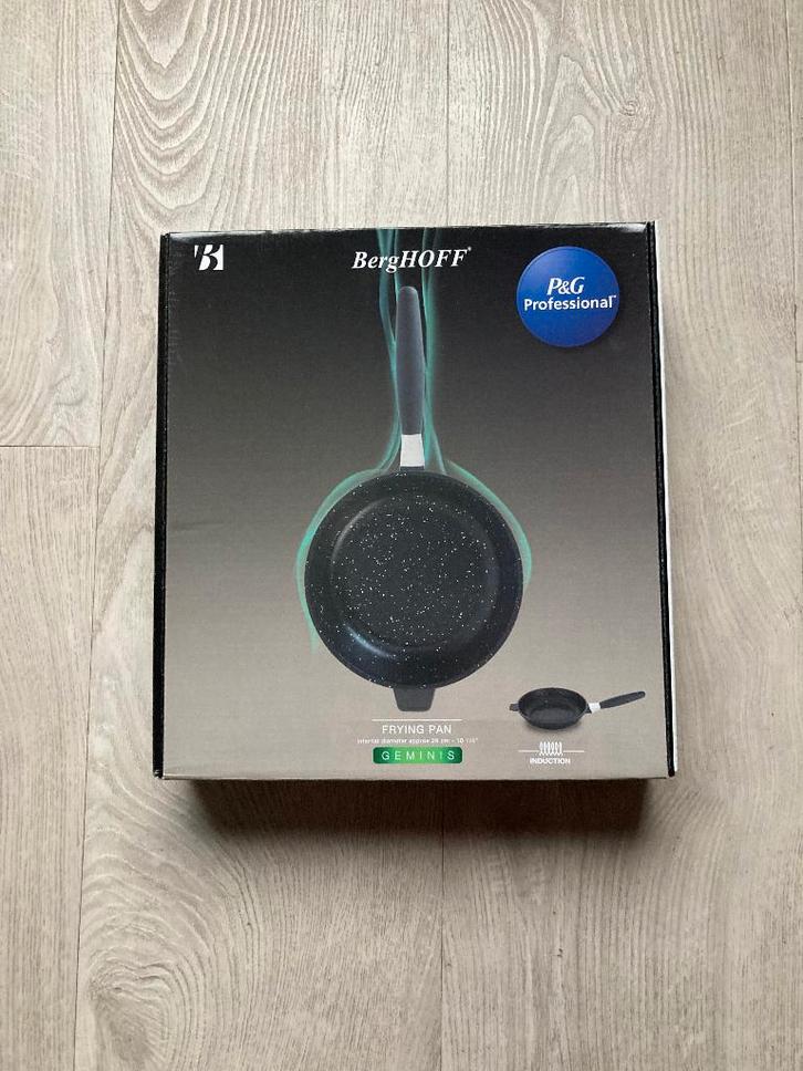 PAN BERGHOFF STEELPAN, Maison & Meubles, Cuisine | Casseroles & Poêles, Neuf, Poêle à frire ou Sauteuse, Enlèvement ou Envoi