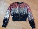 Glittervestje jas maat 146 zoals nieuw!, Kinderen en Baby's, Kinderkleding | Maat 146, Meisje, H&M, Ophalen of Verzenden, Zo goed als nieuw