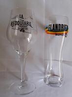 Bierglazen Flandrien-La Redoutable, Verzamelen, Biermerken, Ophalen of Verzenden, Nieuw, Glas of Glazen, Overige merken