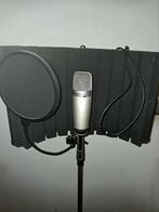 studio microphone met reflectie filter, Ophalen, Zo goed als nieuw, Studiomicrofoon