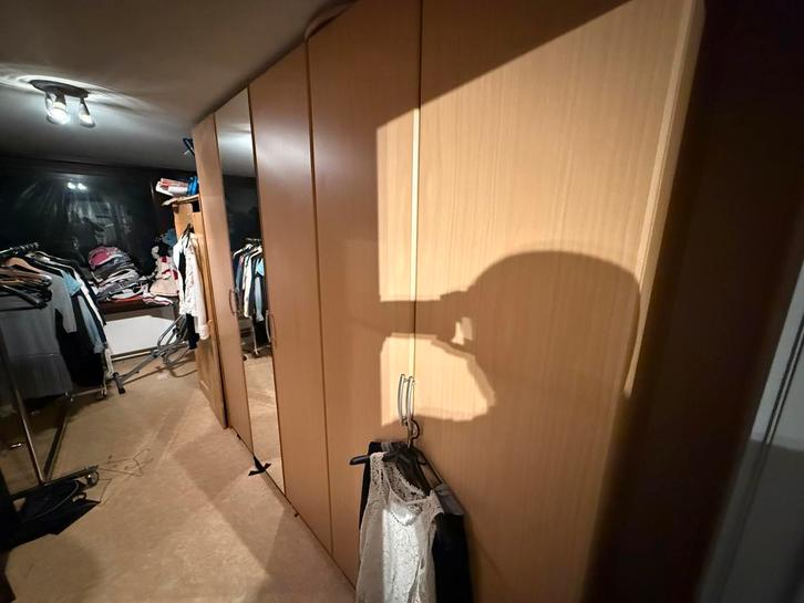 Kledingkasten  2 deurs + 3 deurs met spiegel, Huis en Inrichting, Kasten | Kleerkasten, Gebruikt, 200 cm of meer, 100 tot 150 cm