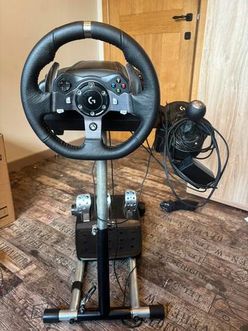 Logitech G920 stuur, Enlèvement, Comme neuf, Volant ou Accessoire de sport